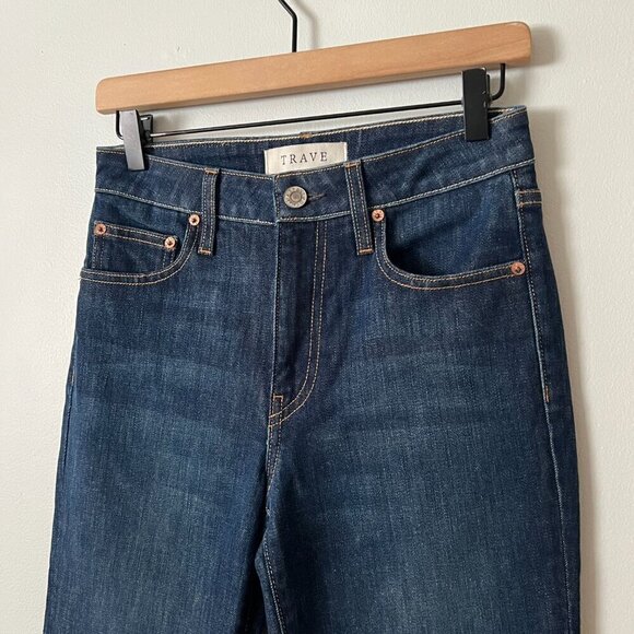 Trave Colette Kick Flare Jeans Mystifies Me Wash Women's Size 26 - Picture 3 of 10